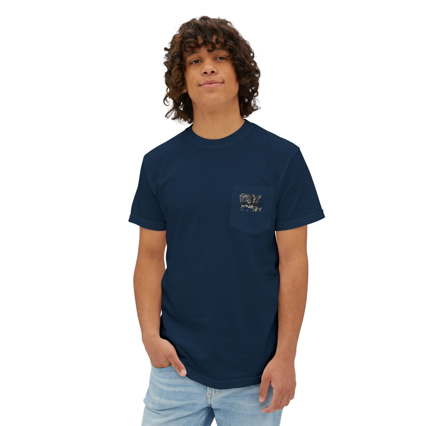 Abnormal Pocket omega T-Shirt