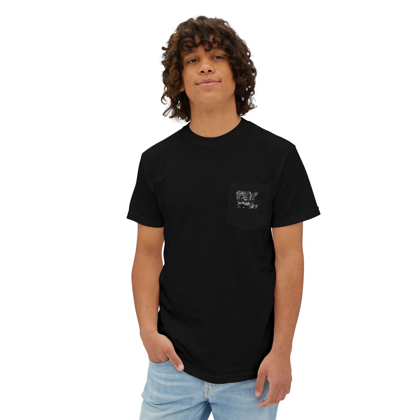 Abnormal Pocket omega T-Shirt
